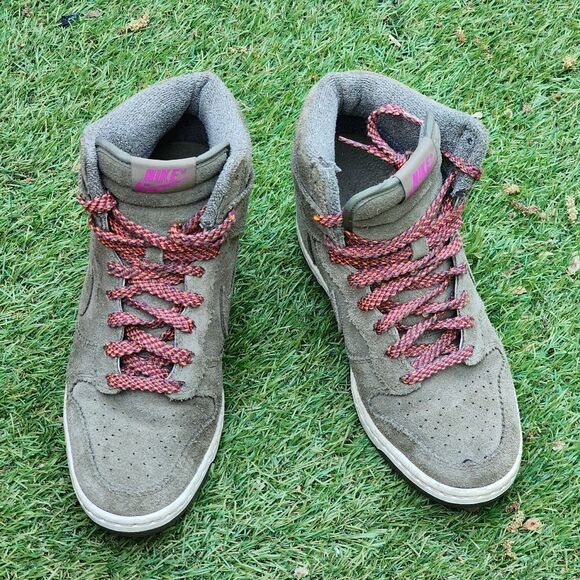 NIKE DUNK SKY HI - Womens Wedge - SIZE 7.5 - Picture 2 of 10